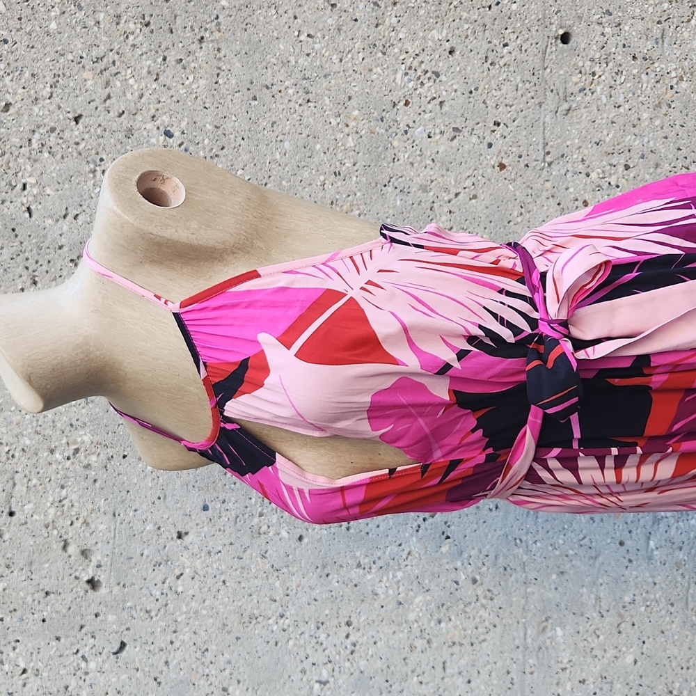 SPANNER Pink Floral Maxi Dress - Picture 4 of 14